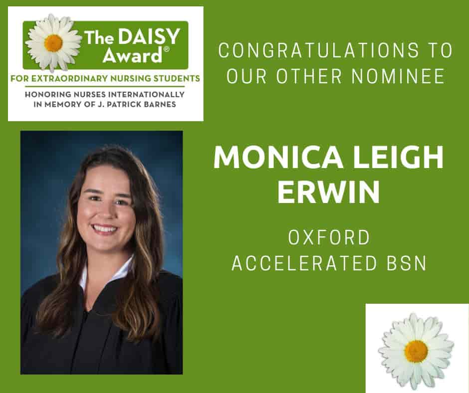 Oxford DAISY Student other nominee